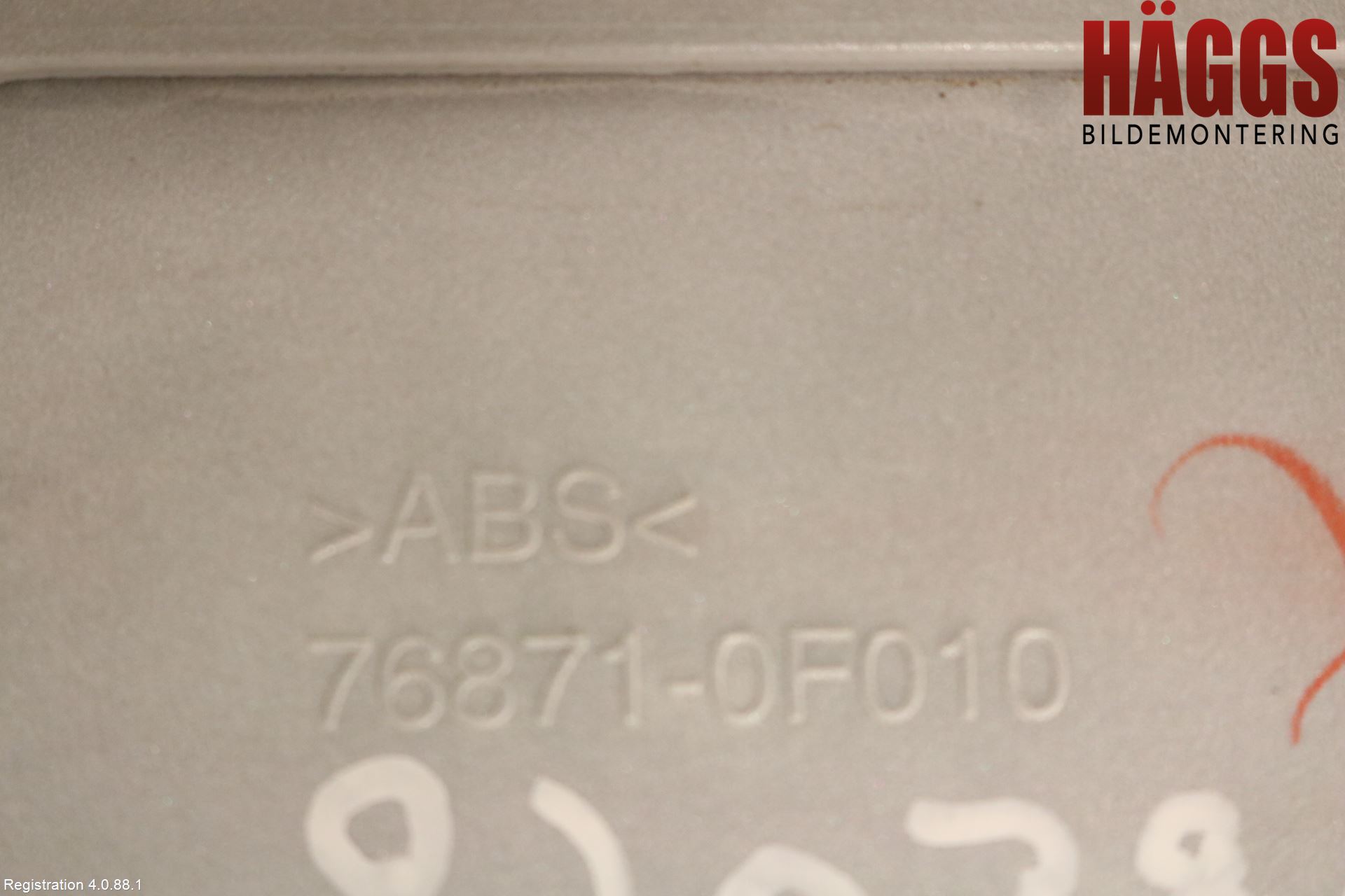 Toyota VERSO 09-18 Spoiler Baklucka