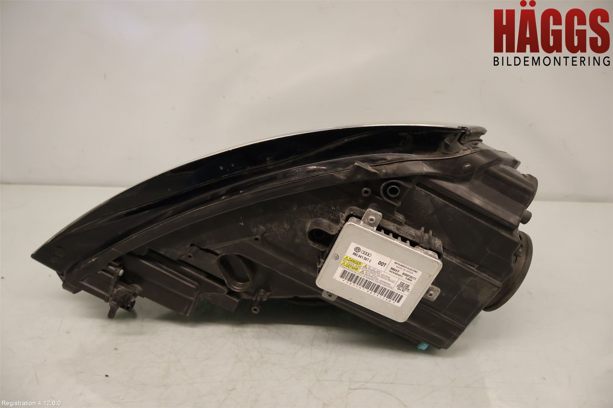 Audi A3/S3 05-13 Strålkastare Vänster