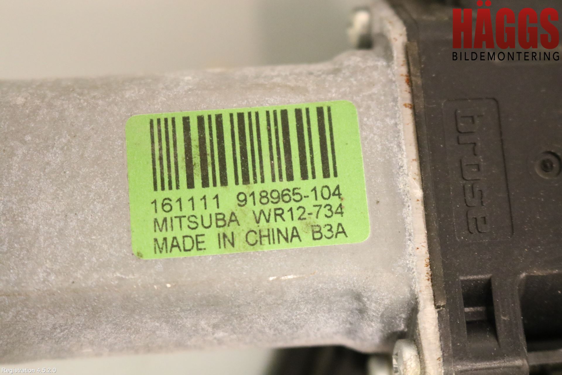 Ford RANGER EU 12-23 Fönsterhiss El Kompl