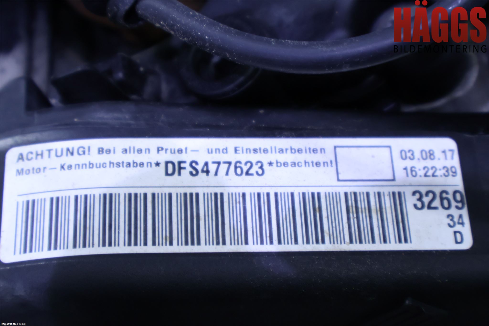Volkswagen VW CADDY 16-20 Motor Diesel