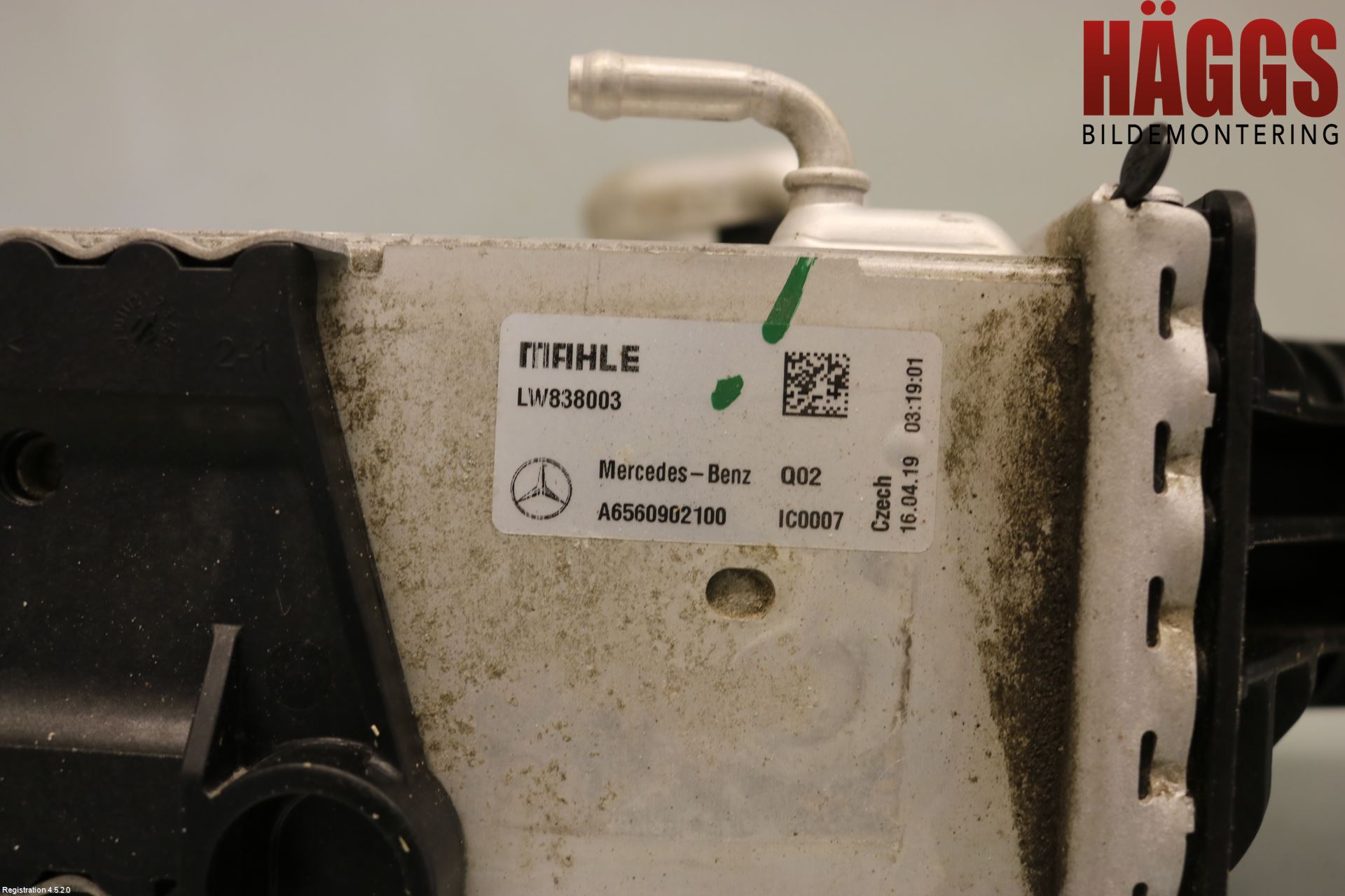 Mercedes-Benz MB E-KLASS (W213) 16-23 Laddluft-Intercooler Kyl