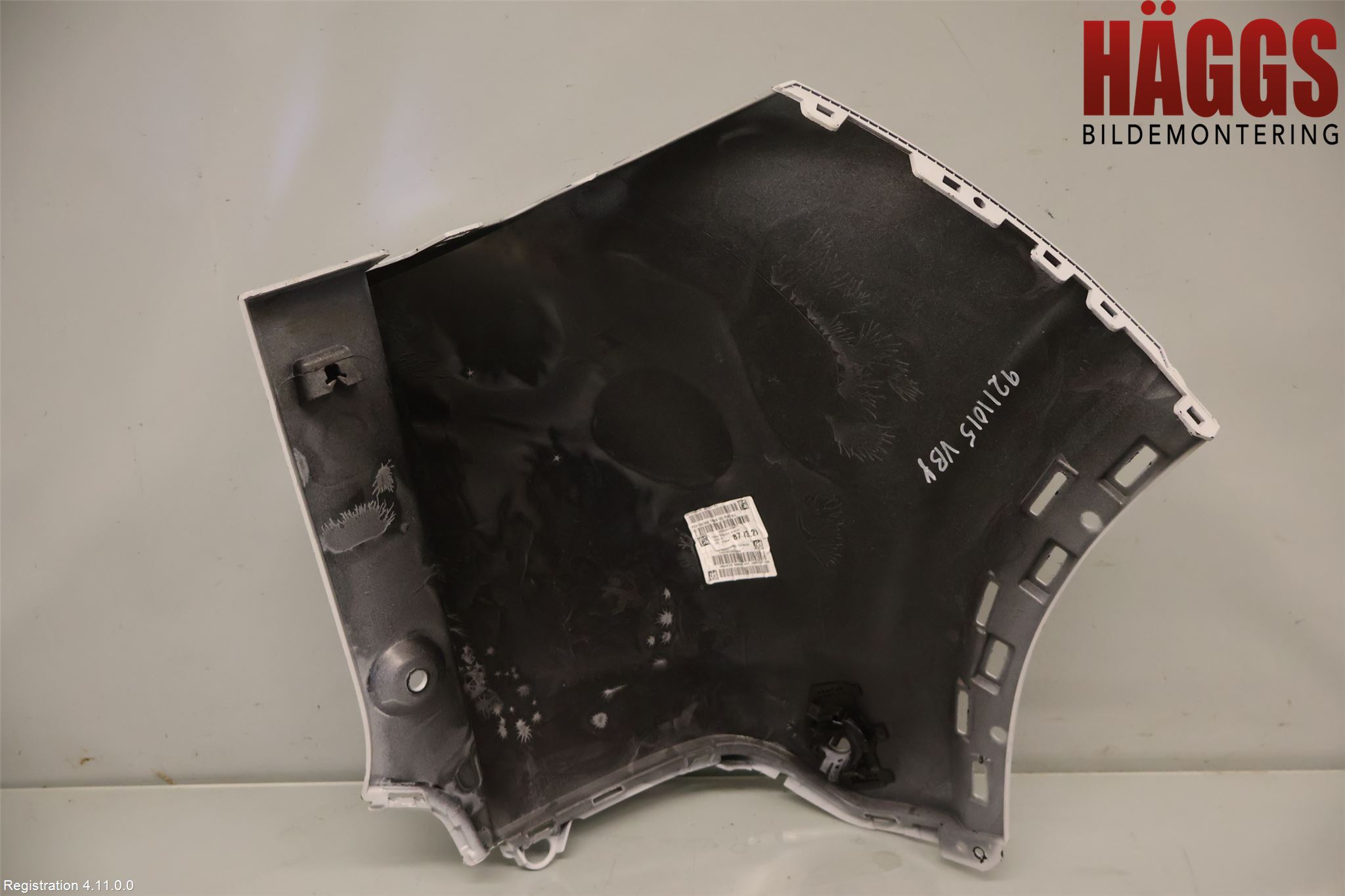 Peugeot 2008/E-2008 20- Stötfångardel Bak Vä