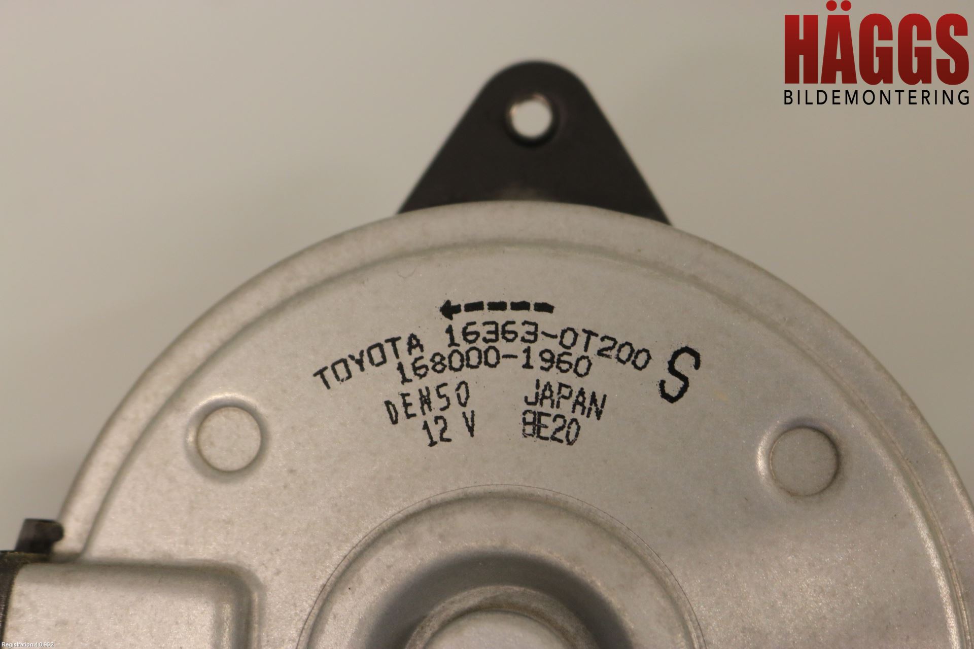 Toyota COROLLA 19- Kylfläkt El