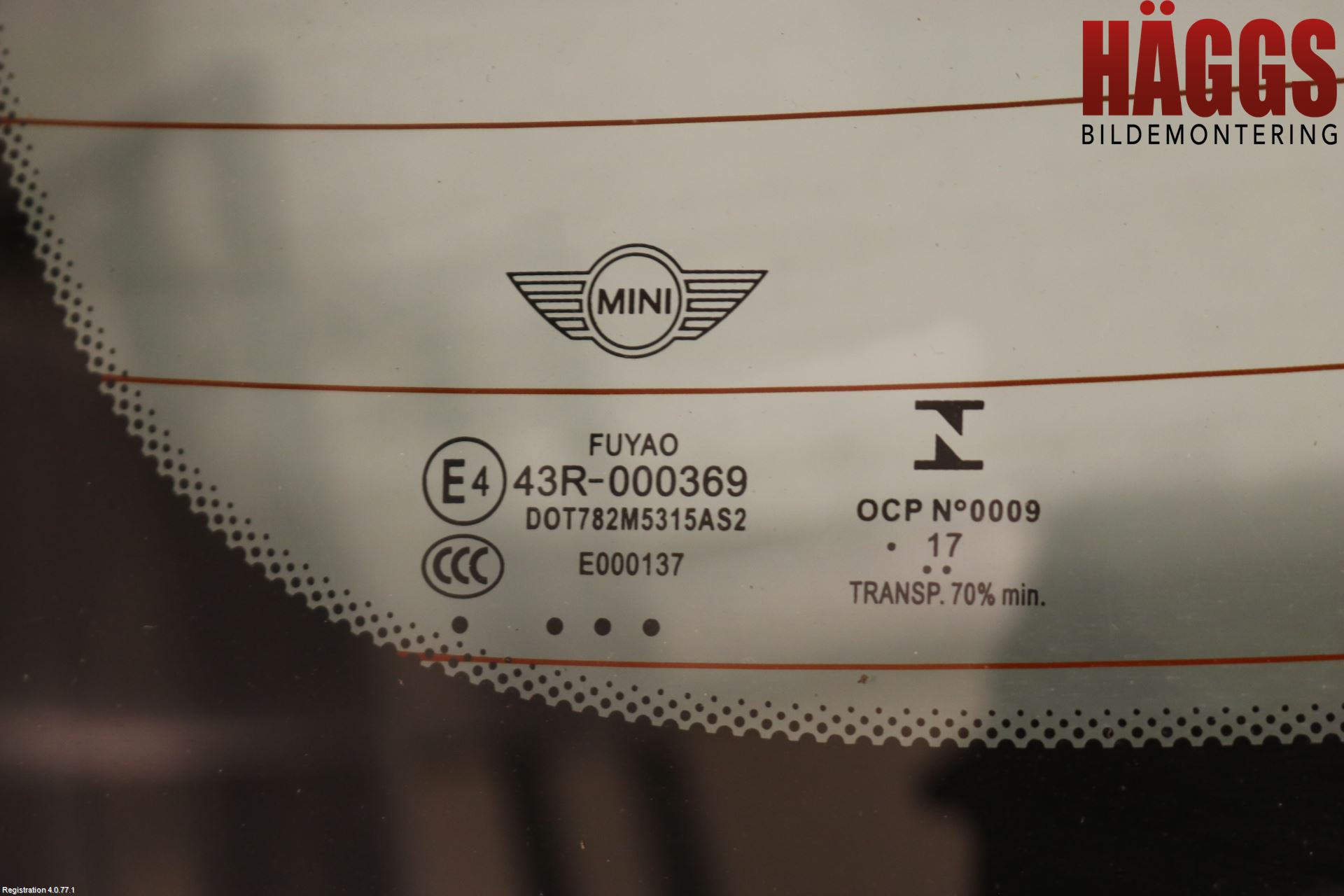 Mini ONE/COOPER 5DR F55 14-24 Bakruta