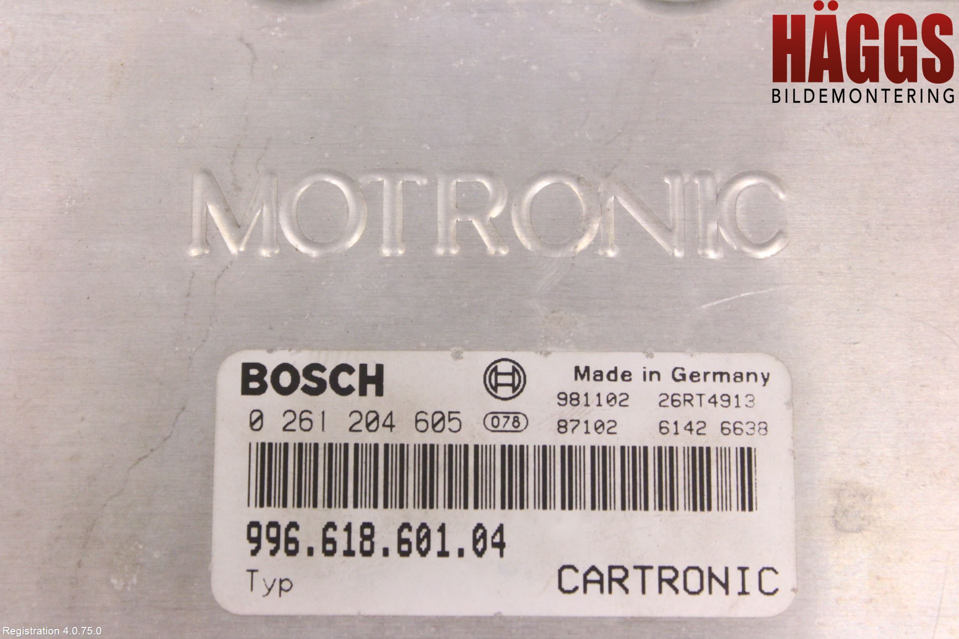 Porsche BOXSTER 96- Styrenhet Insprut Bensin