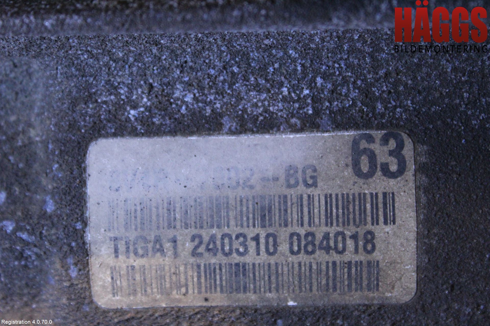 Ford KUGA 08-12 Växellåda Man 6 Vxl