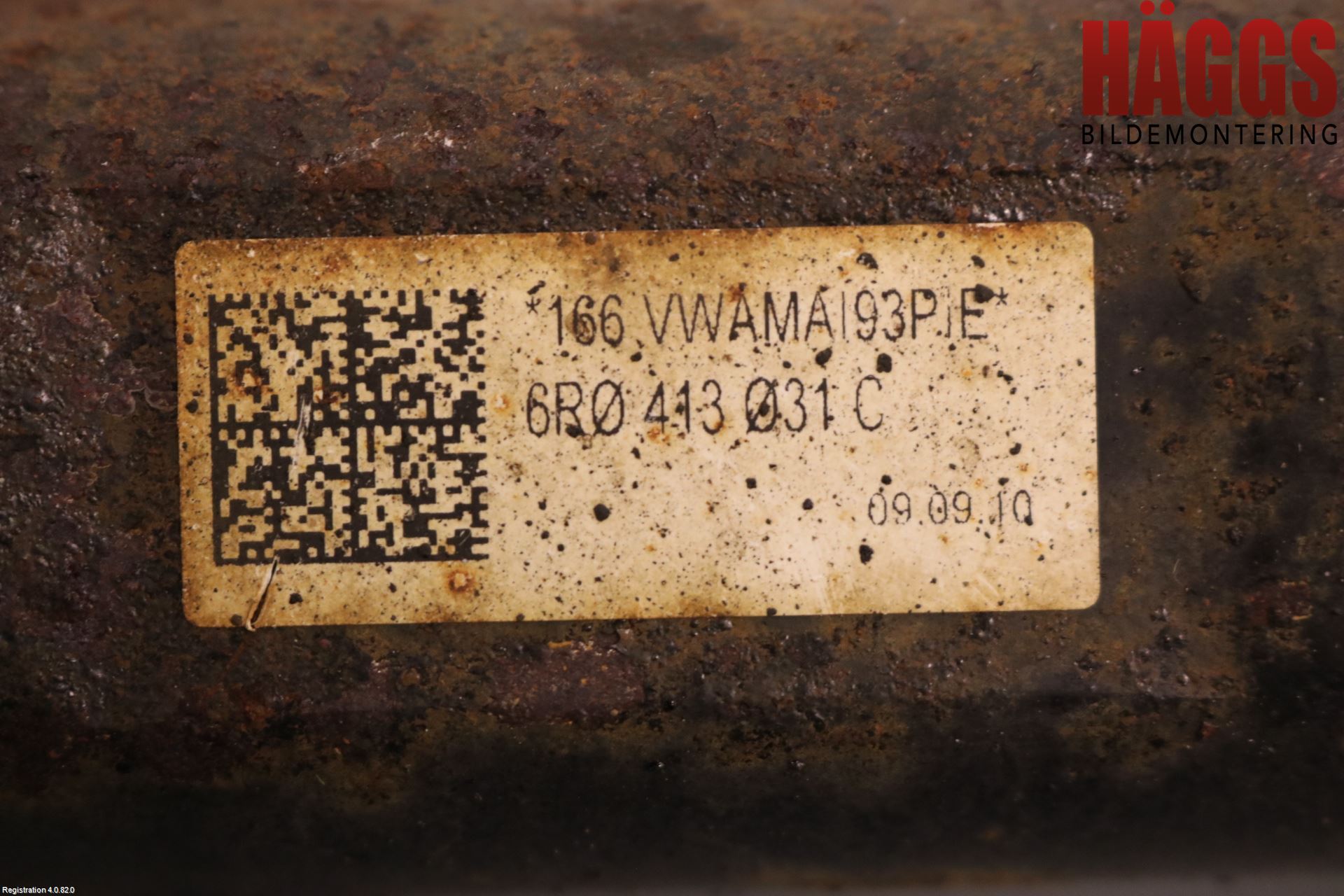 Volkswagen VW POLO 10-17 Fjäderben Fram Vänster
