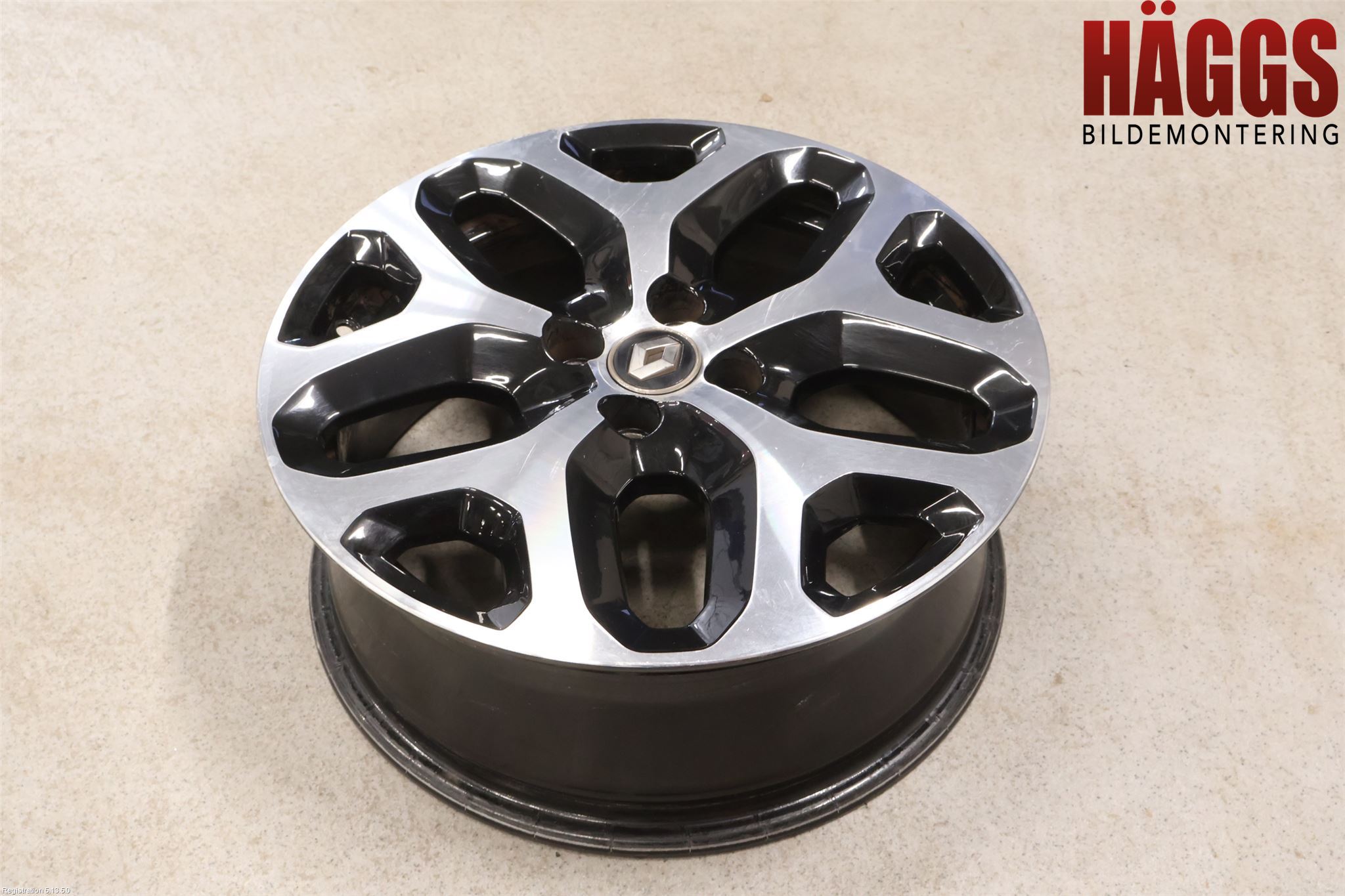 Renault CAPTUR 13-19 Fälg Aluminium