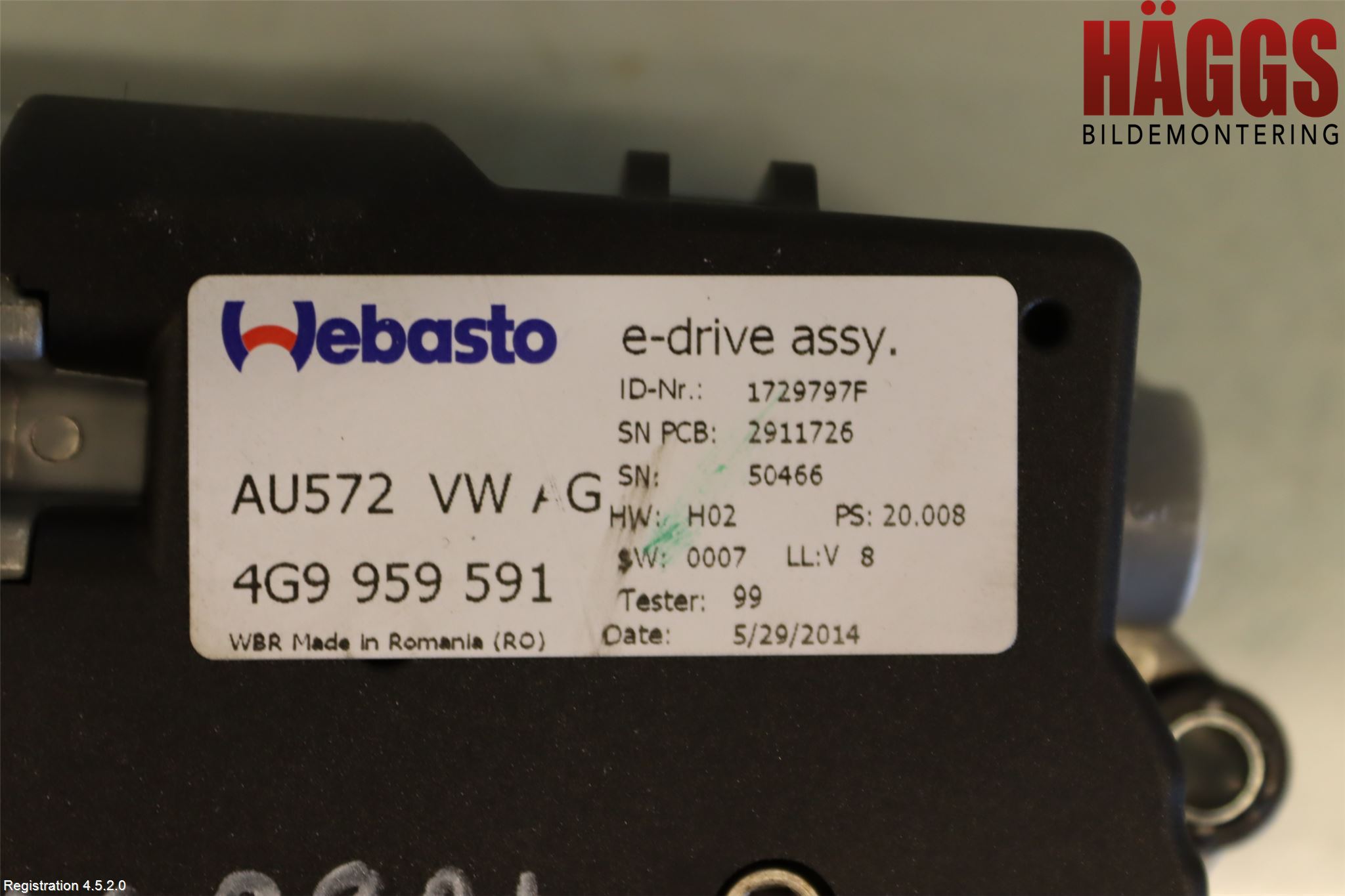 Audi A6 ALLROAD 12-18 Taklucksmotor