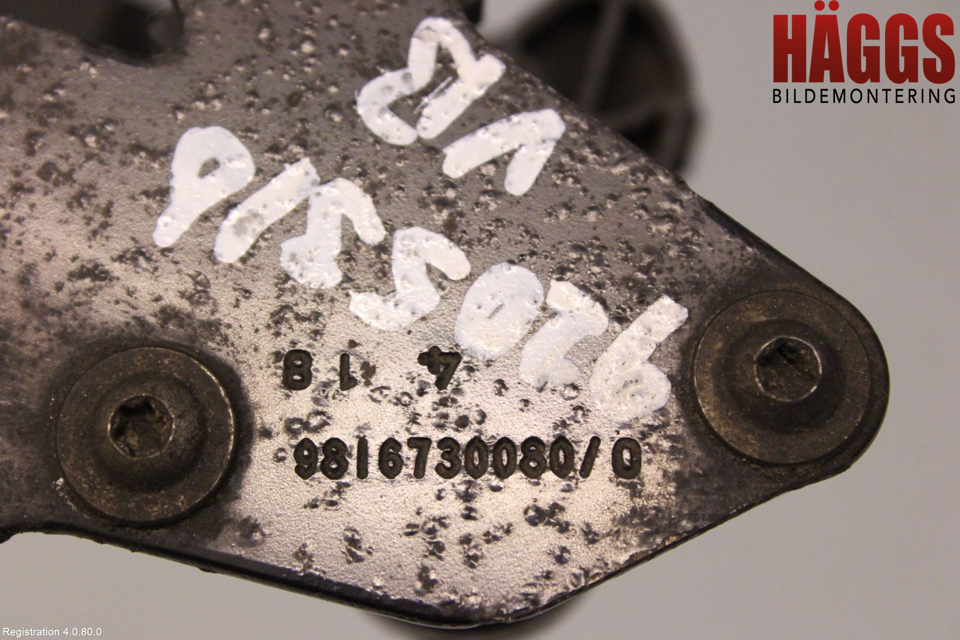 Peugeot 508 19- Nivå-Luftfjädring Sensor