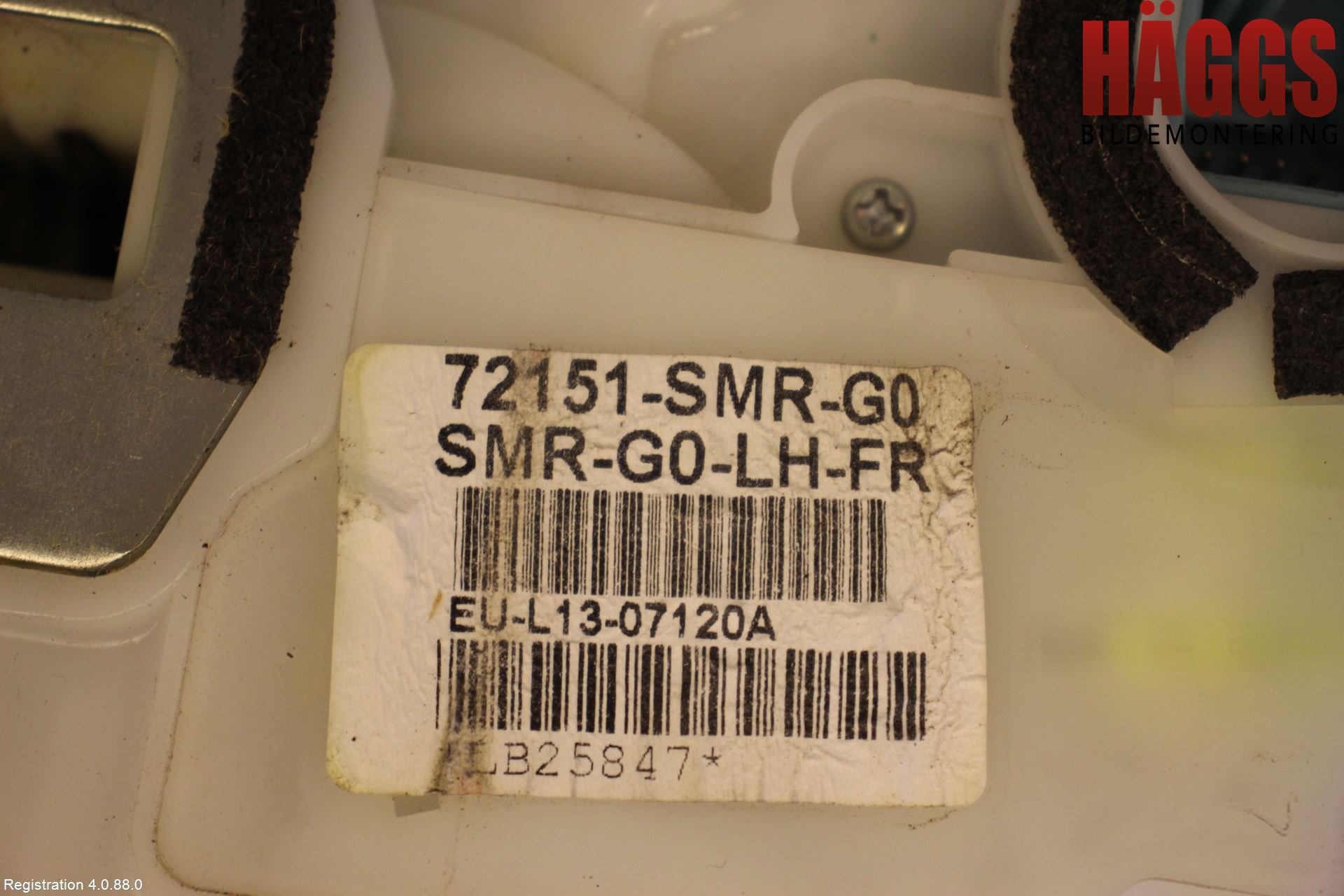 Honda CIVIC 06-11 Låskista-Dörrlås