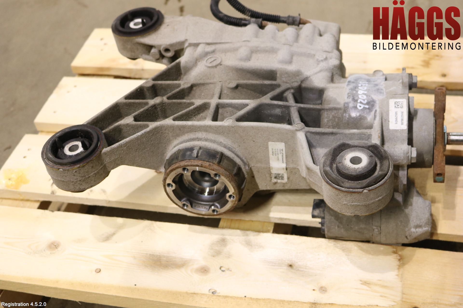 Volkswagen VW ARTEON 17- Bakväxel-Diff