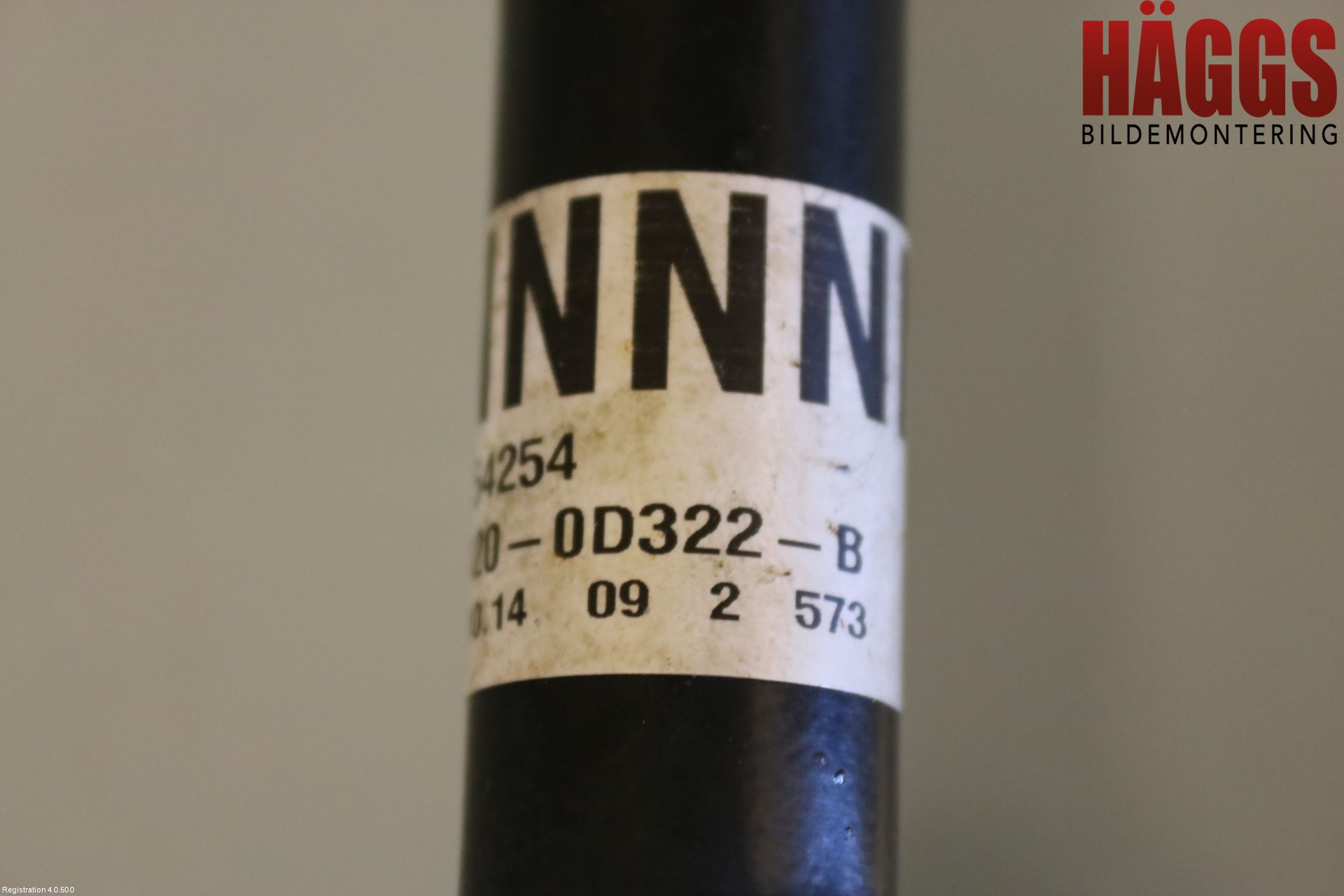 Toyota YARIS XP130 15-20 Drivaxel Fram Vänster