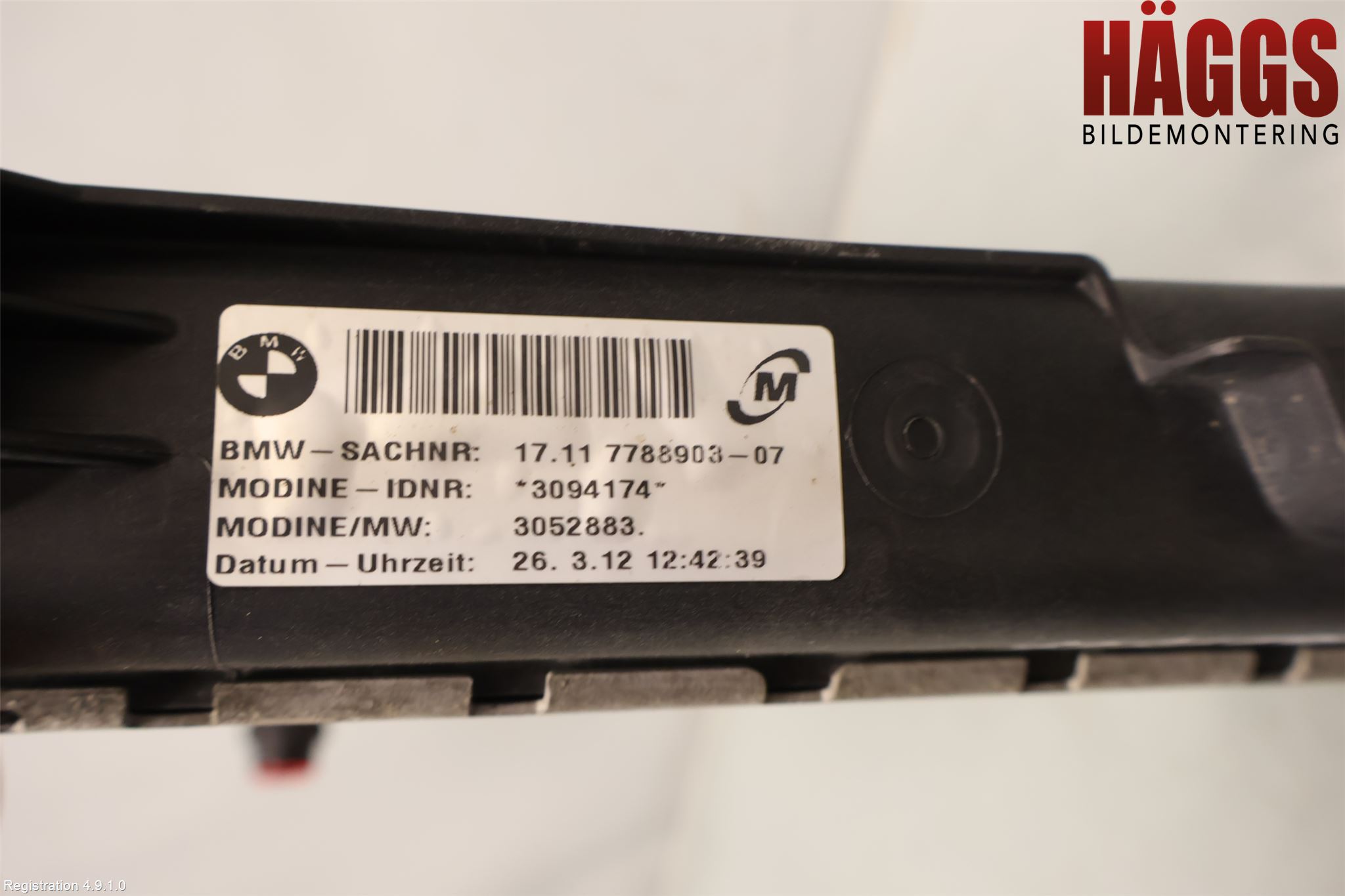 BMW 3 E90/91 SED/TOU 05-12 Kylare Aut