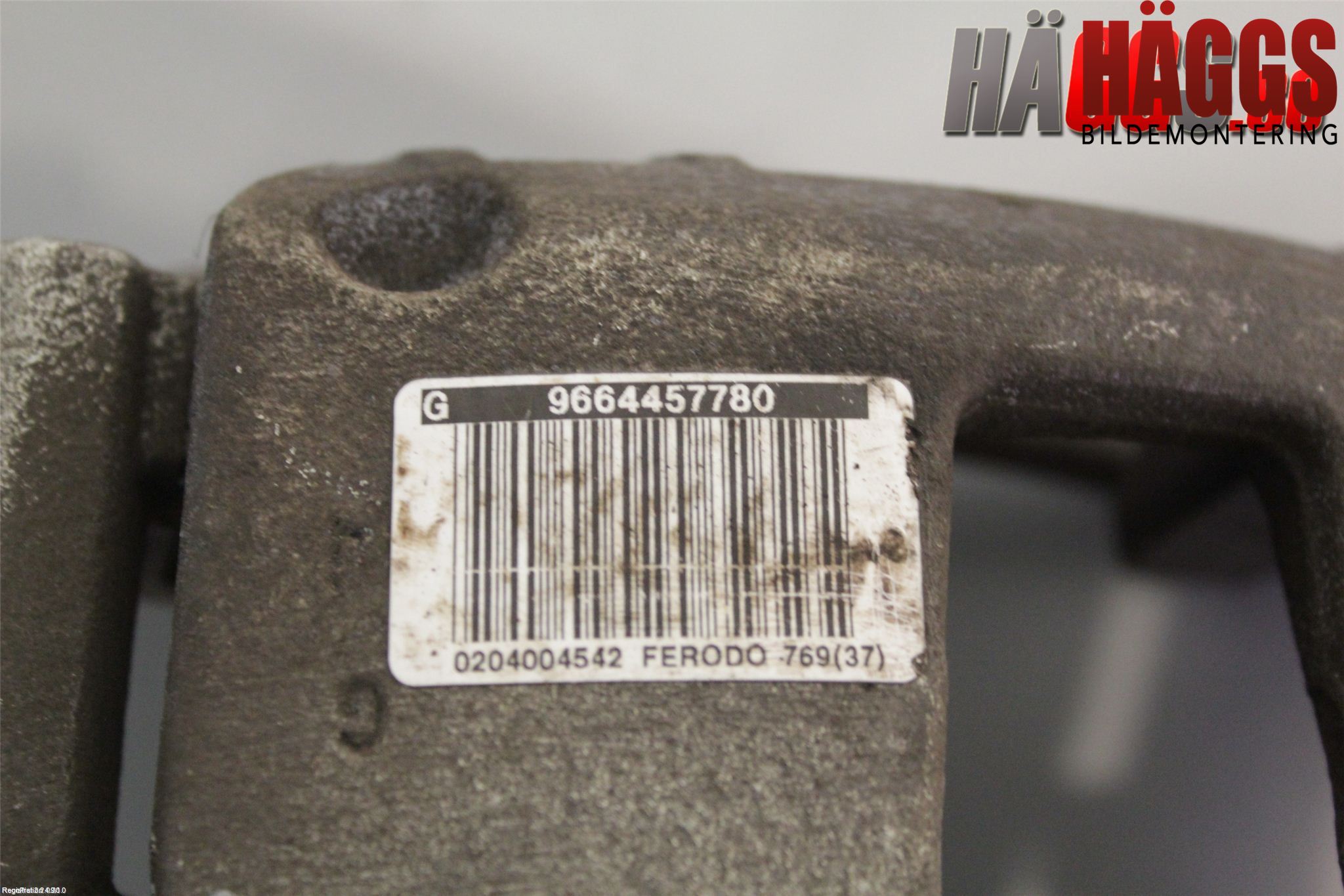 Peugeot PARTNER   03-08 Bromsok Fram Vänster