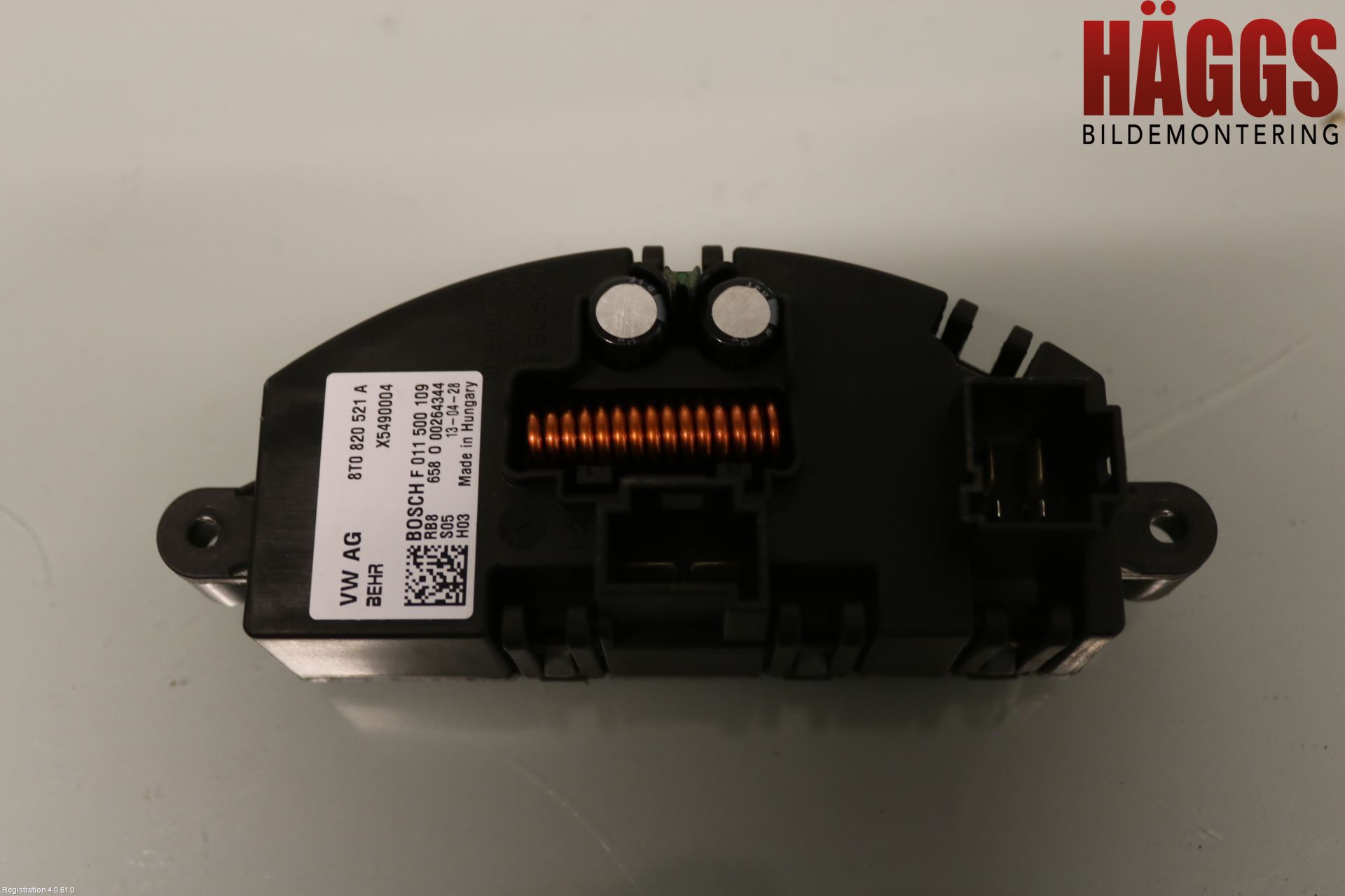 Audi A5 07-16 Värmefläktsmotstånd