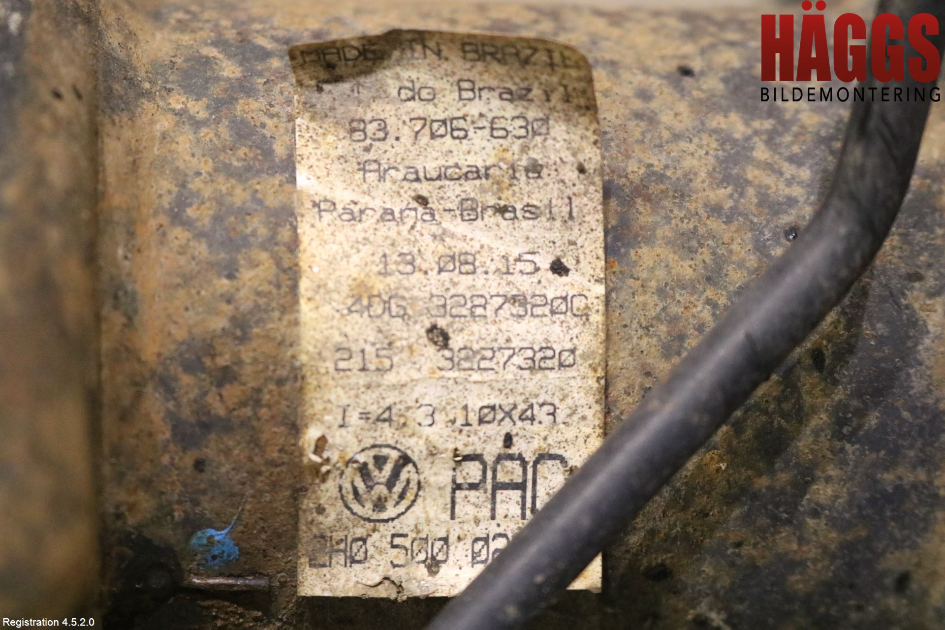 Volkswagen VW AMAROK 2H 10-22 Bakaxel