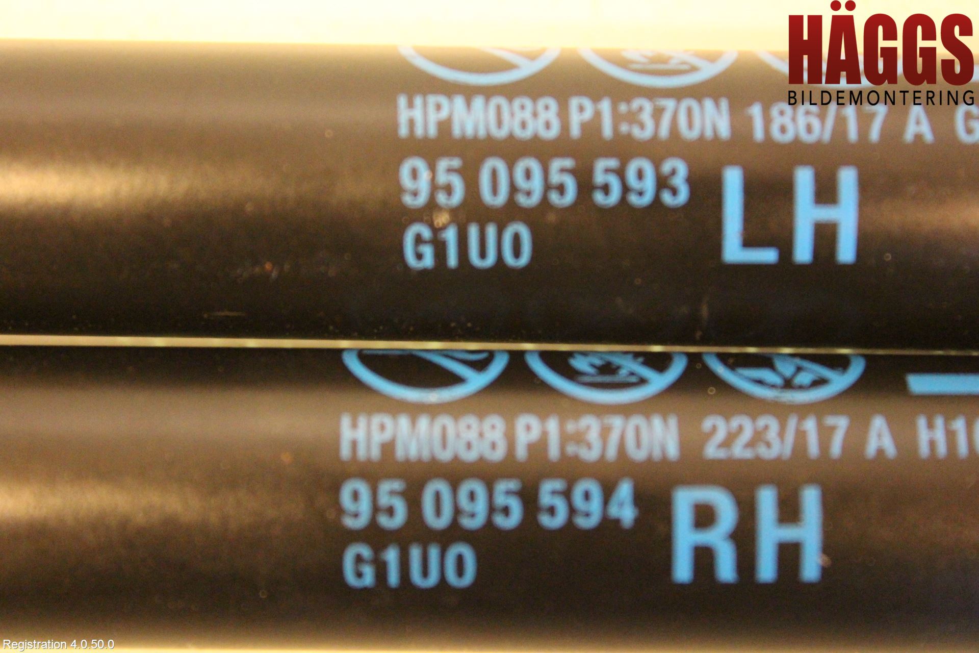 Opel MOKKA 13-20 Gasfjäder Baklucka