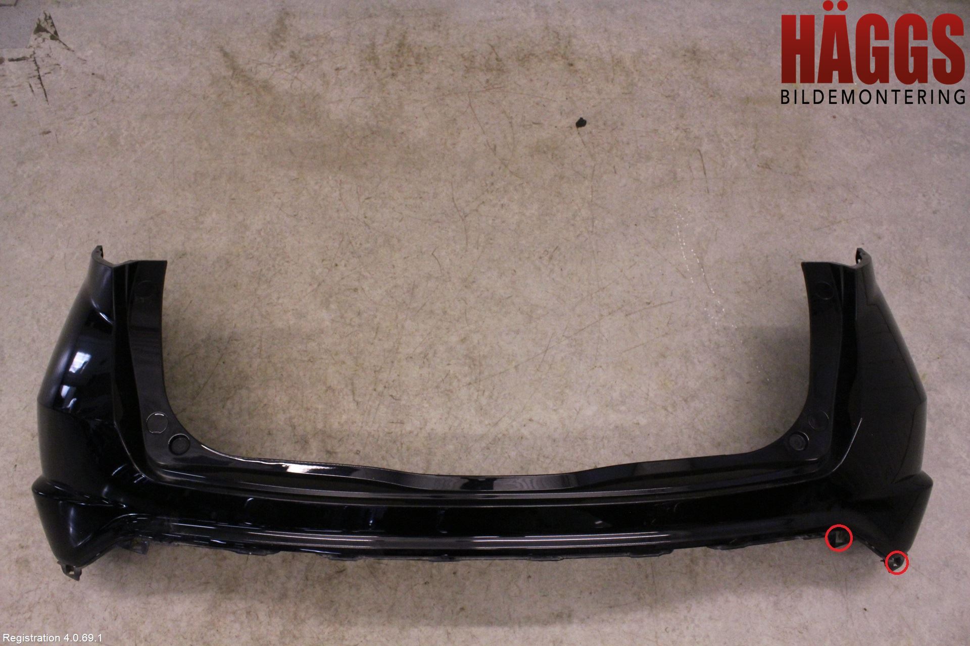 Honda CIVIC 06-11 Stötfångarbeklädnad Bak