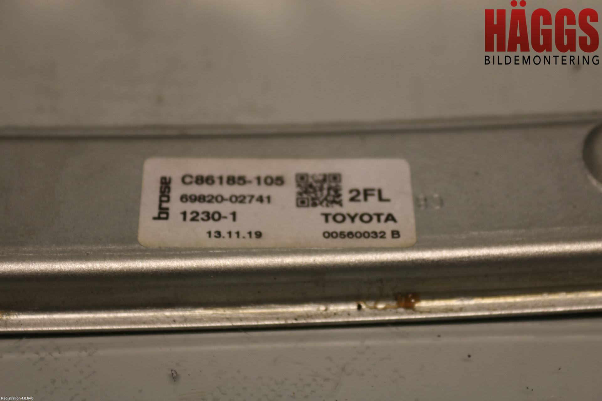 Toyota COROLLA 19- Fönsterhiss El Kompl