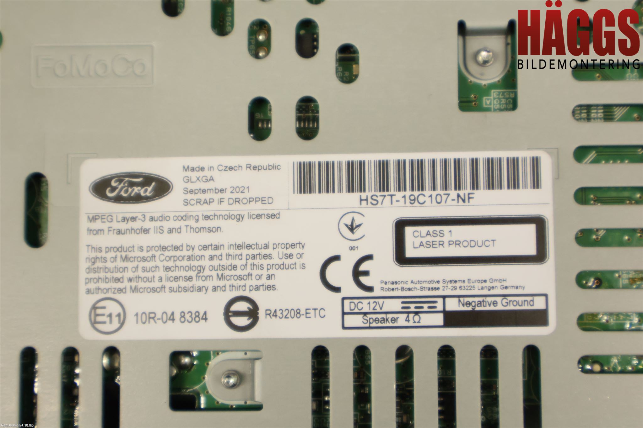 Ford MONDEO 15-22 Cd Radio - Multimediapanel