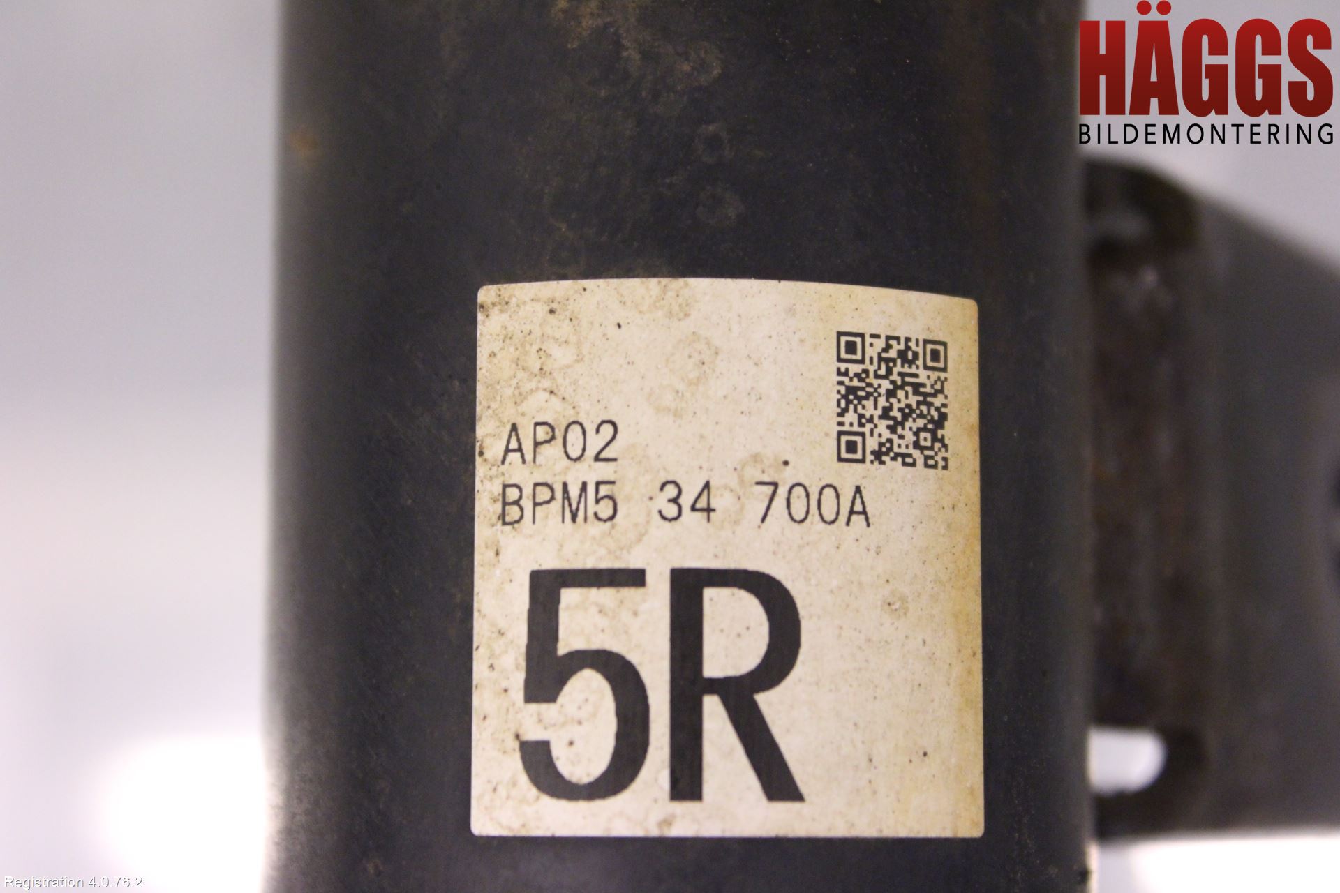 Mazda 3 III 14-19 Fjäderben Fram Höger