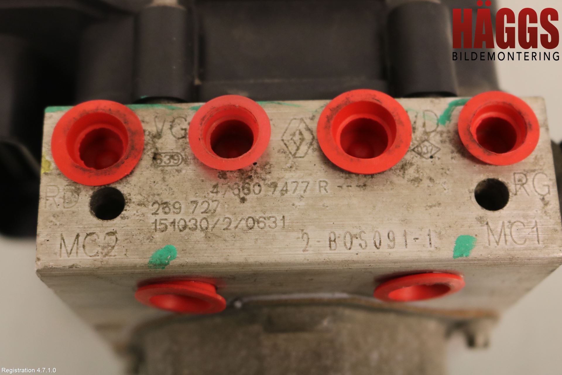 Dacia DUSTER 10-17 Abs Hydraulaggregat