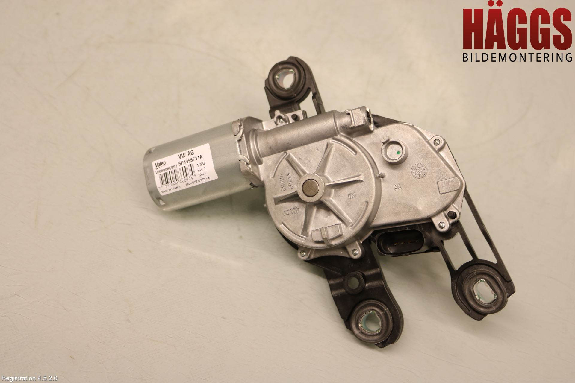 Skoda FABIA 15-21 Torkarmotor Baklucka