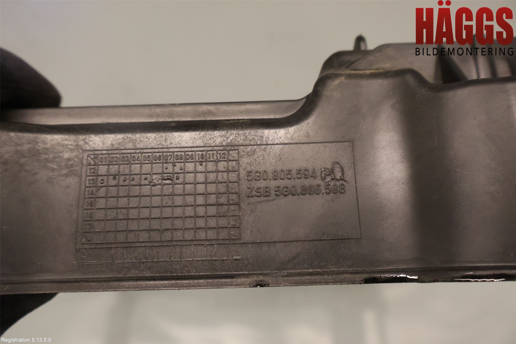 Volkswagen VW GOLF / E-GOLF VII 13-20 Frontkorg