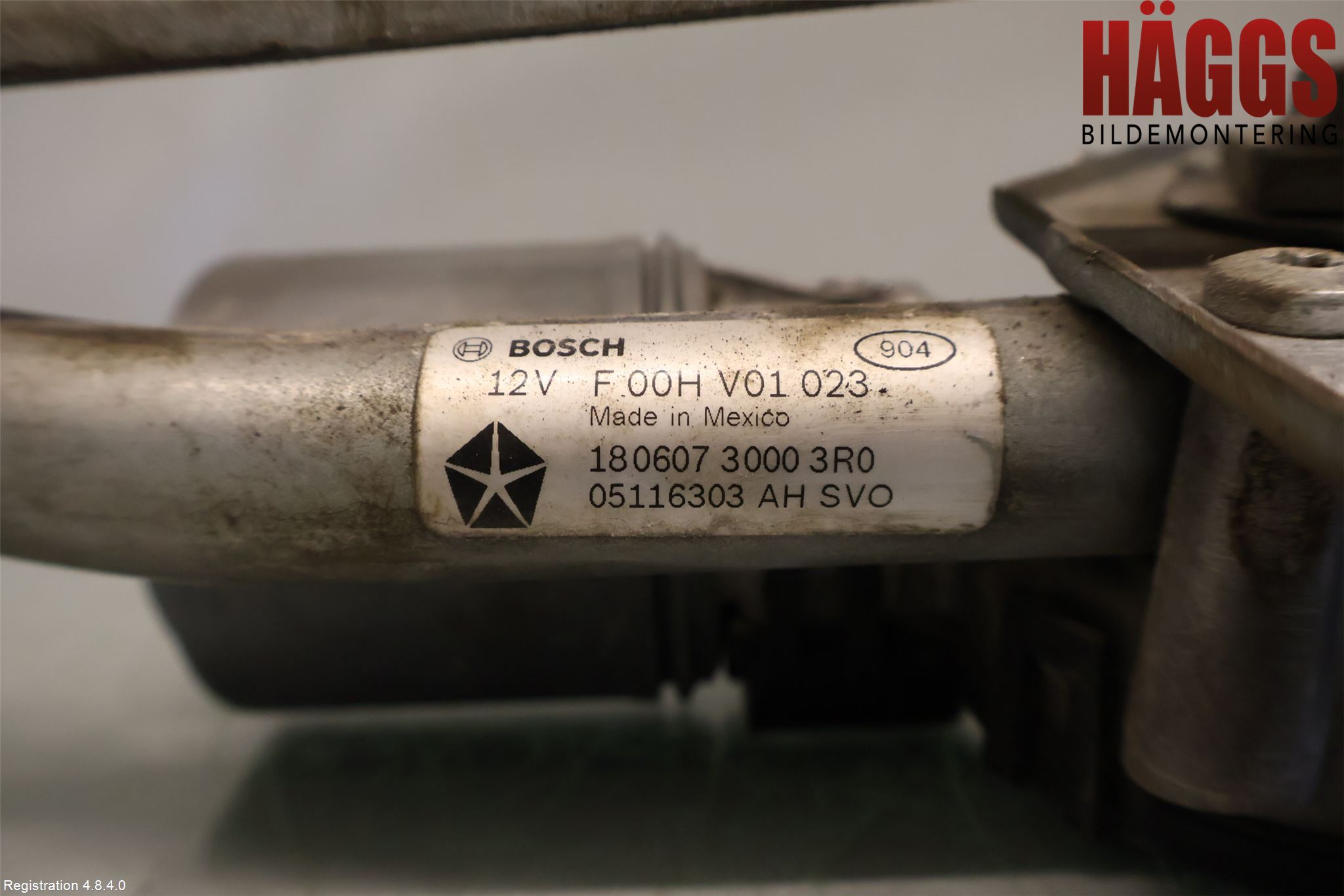 Fiat FREEMONT Torkarmekanism Vindruta