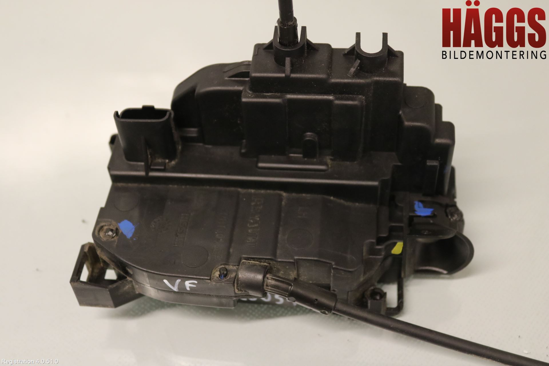 Renault CLIO III  09-12 Låskista-Dörrlås