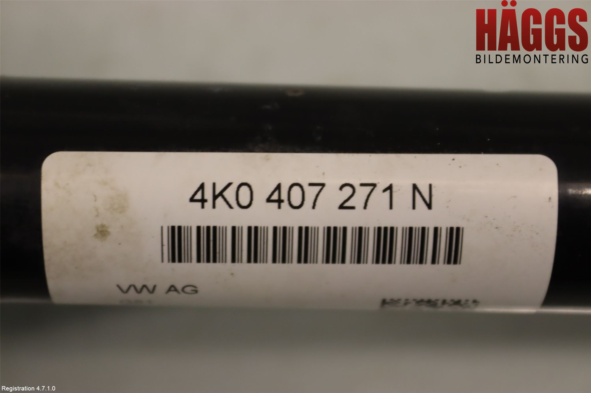 Audi A6 F2/C8 19- Drivaxel Fram Vänster