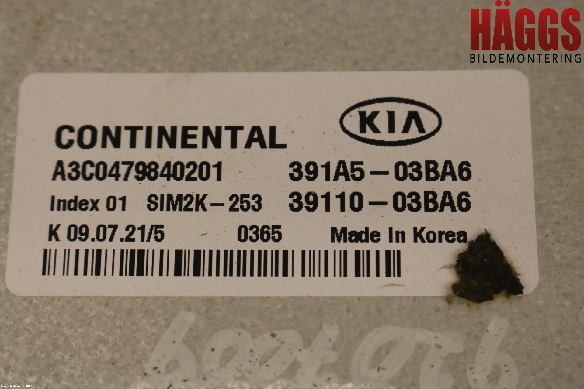 Kia CEED/CEED SW 19- Styrenhet Insprut Bensin