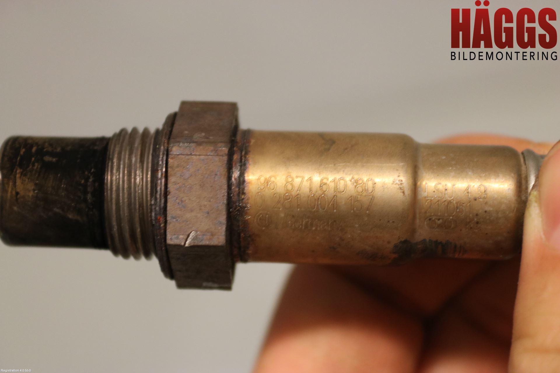 Peugeot PARTNER 08-15 Injlambdasond