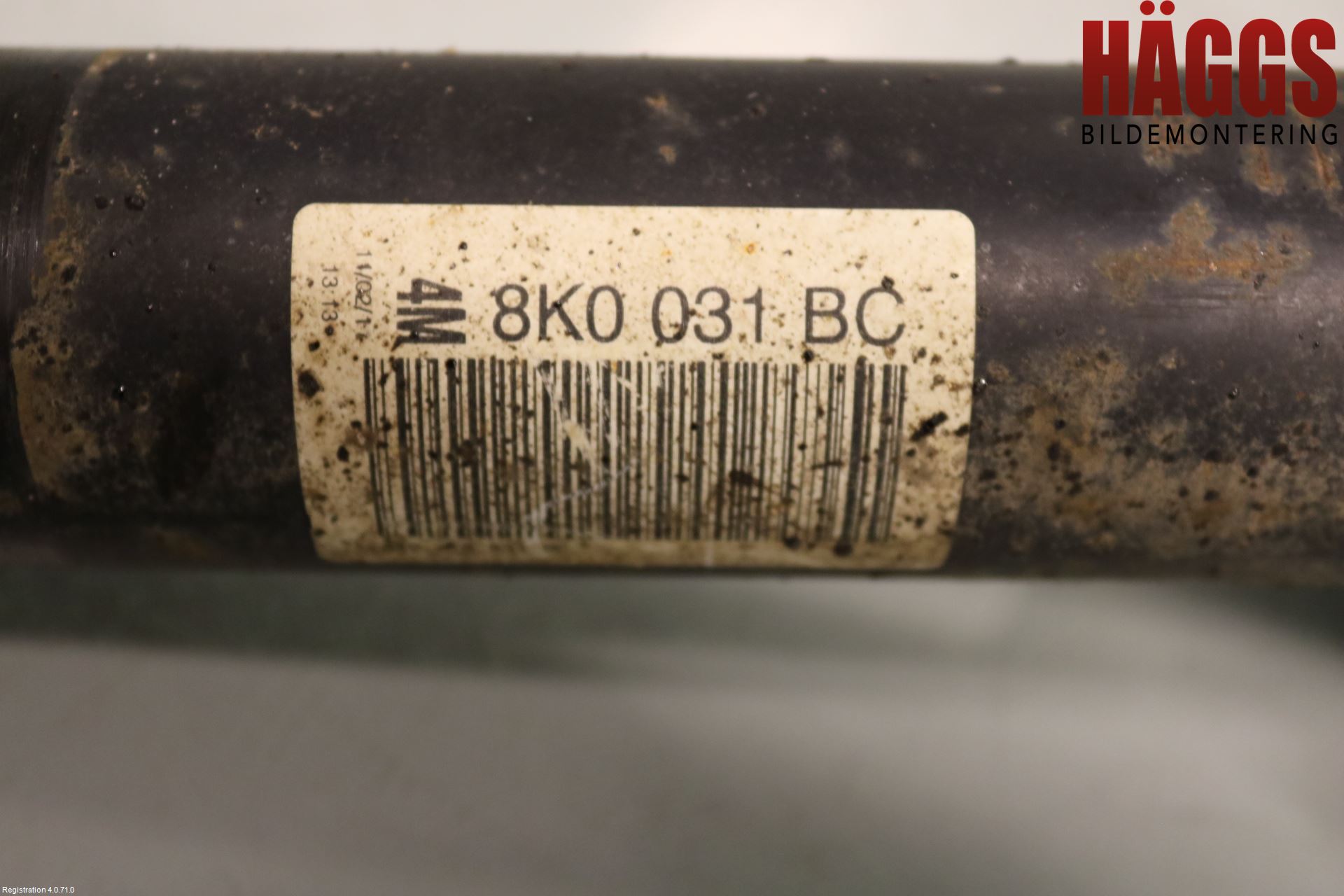 Audi A4/S4 08-11 Fjäderben Fram Höger