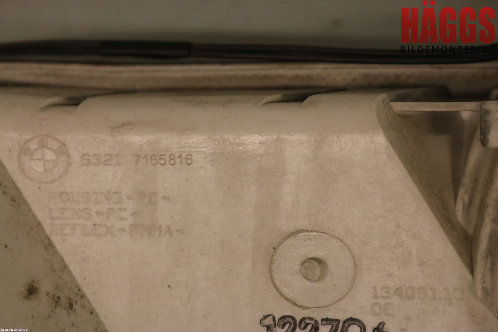 BMW 6 E63/64    02-10 Dimljus/Reflex Bak