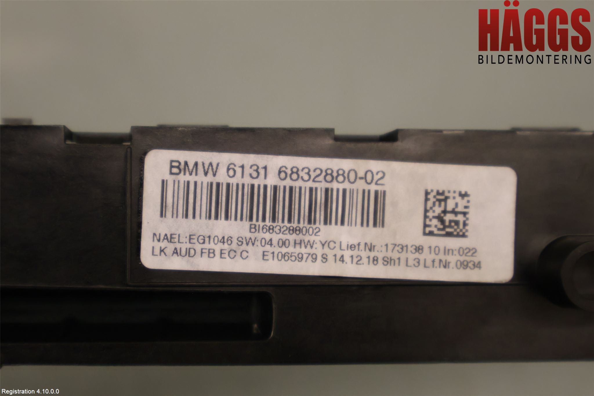 BMW 1 F20/F21 11-19 Cd Radio - Multimediapanel