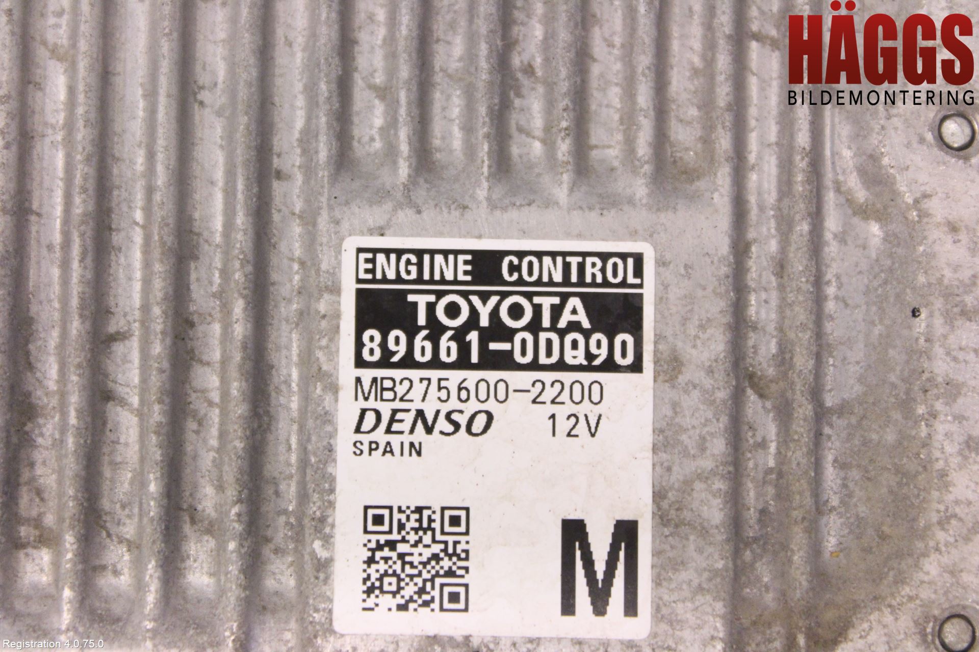 Toyota YARIS XP130 15-20 Styrenhet Insprut Bensin