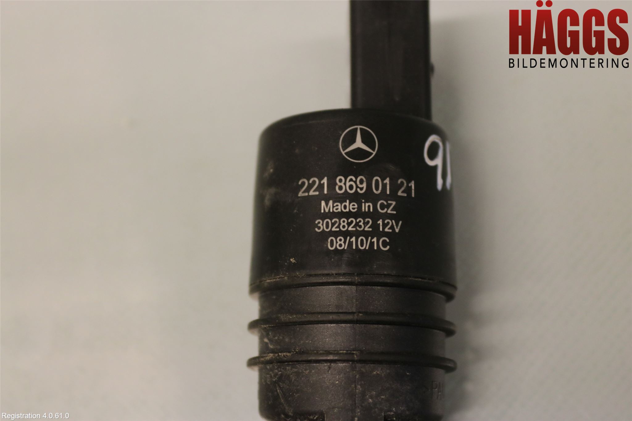 Mercedes-Benz MB C-KLASS (W204) 07-15 Spolarpump Vindruta