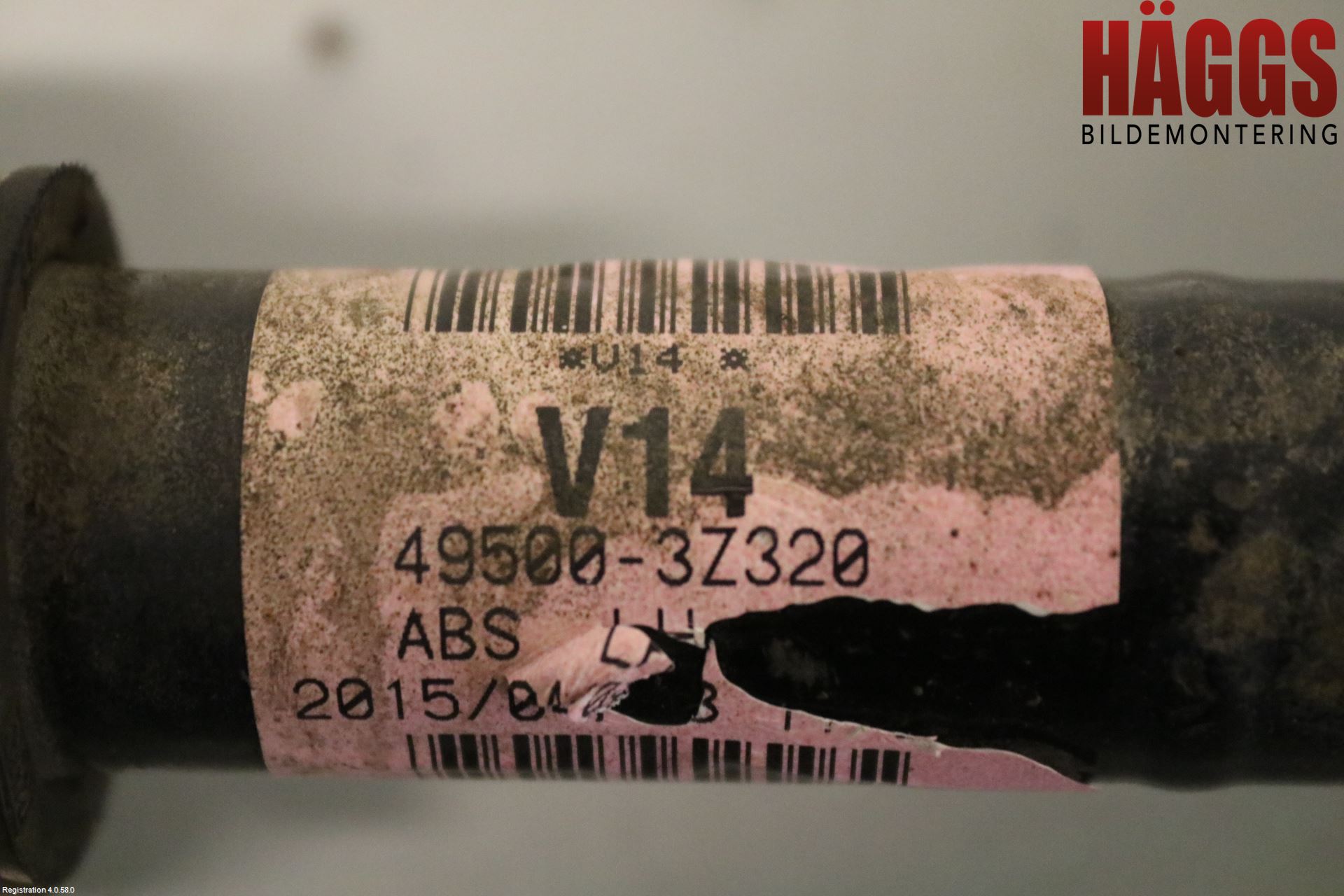 Hyundai i40 16-18 Drivaxel Fram Vänster