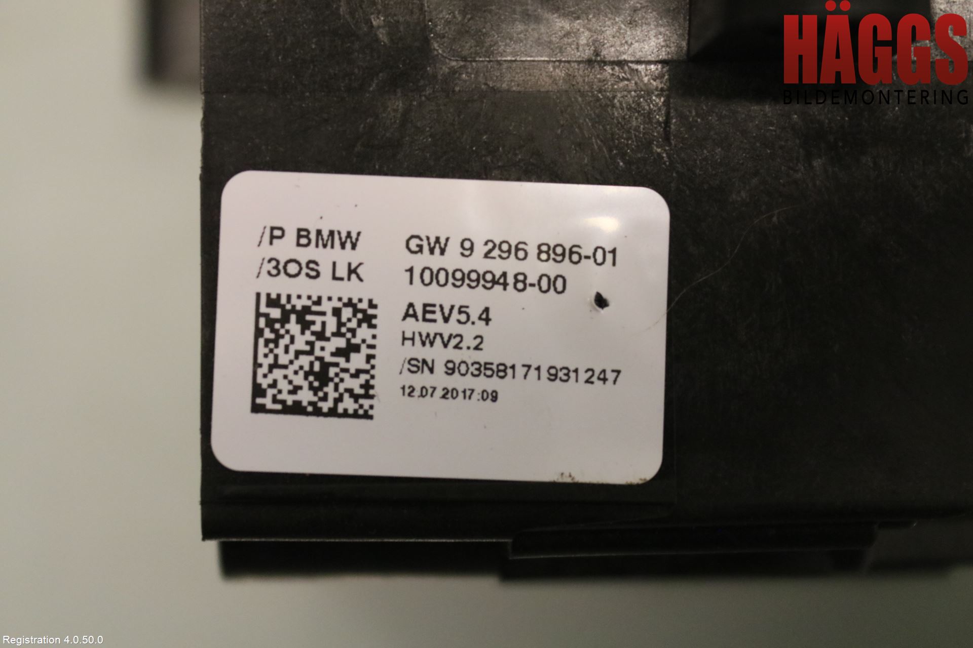 BMW 3 GT F34 13-19 Växelspak