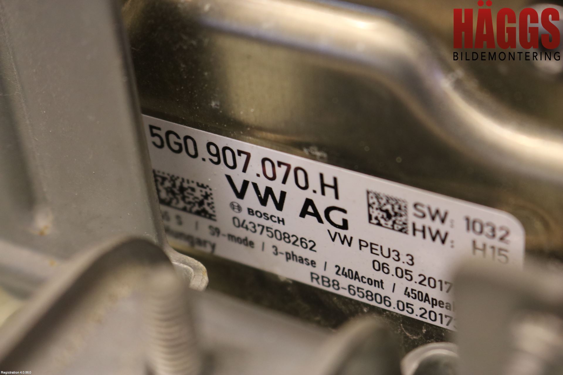 Volkswagen VW GOLF / E-GOLF VII 13-20 Inverter Hybrid