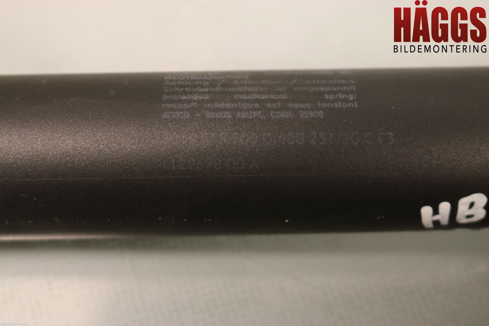 Tesla MODEL X 16- Gasfjäder Baklucka