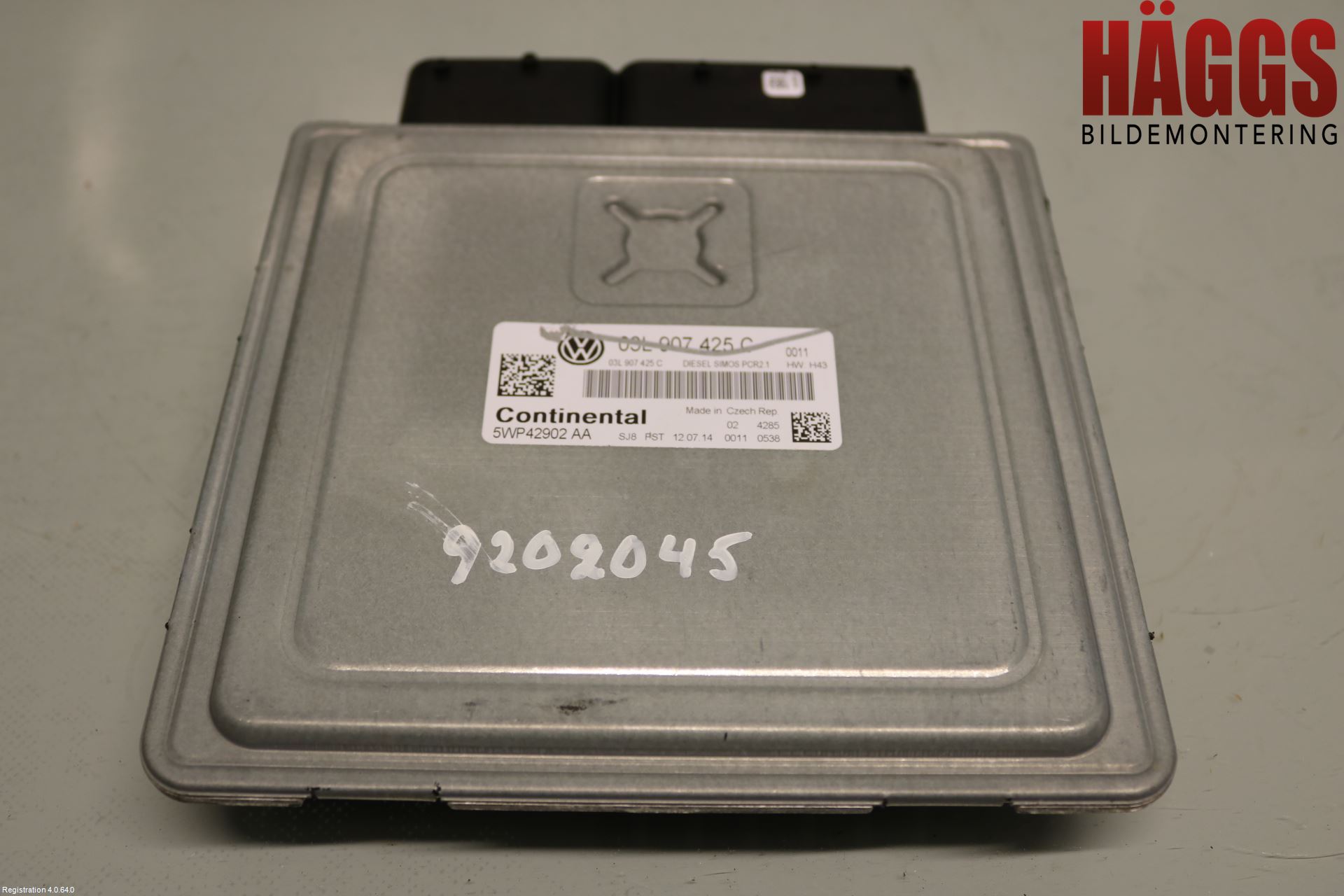 Volkswagen VW CADDY 11-15 Styrenhet Inspump Diesel