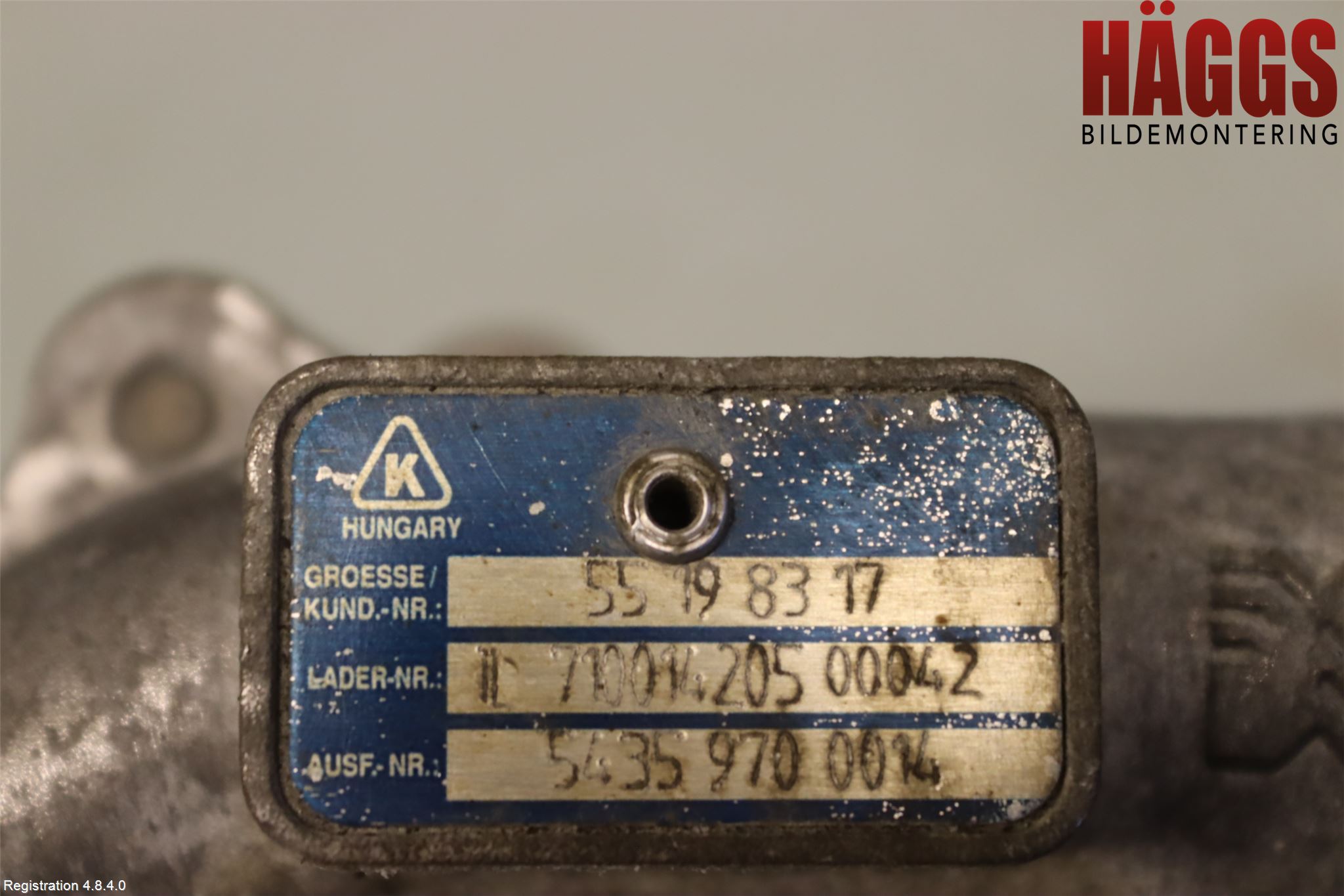 Opel CORSA D 07-14 Turboaggregat