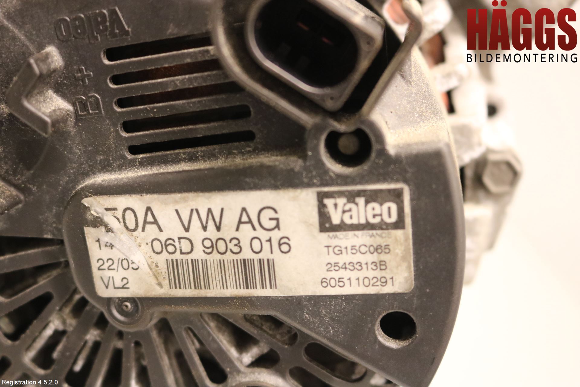 Audi A4/S4 05-07 Generator