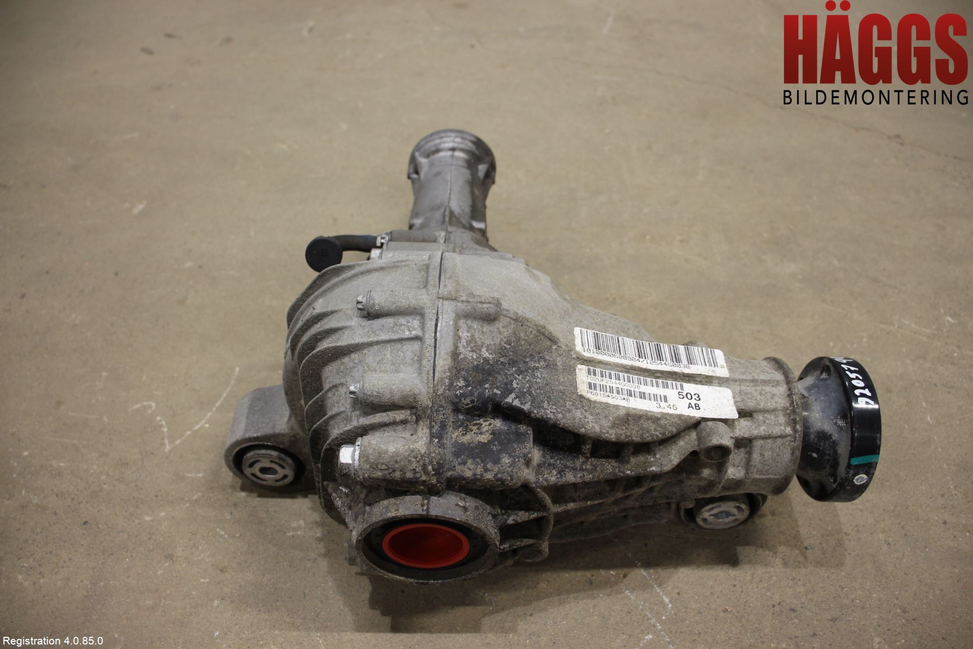 Jeep GRAND CHEROKEE 10-20 Framvagn Diffrential