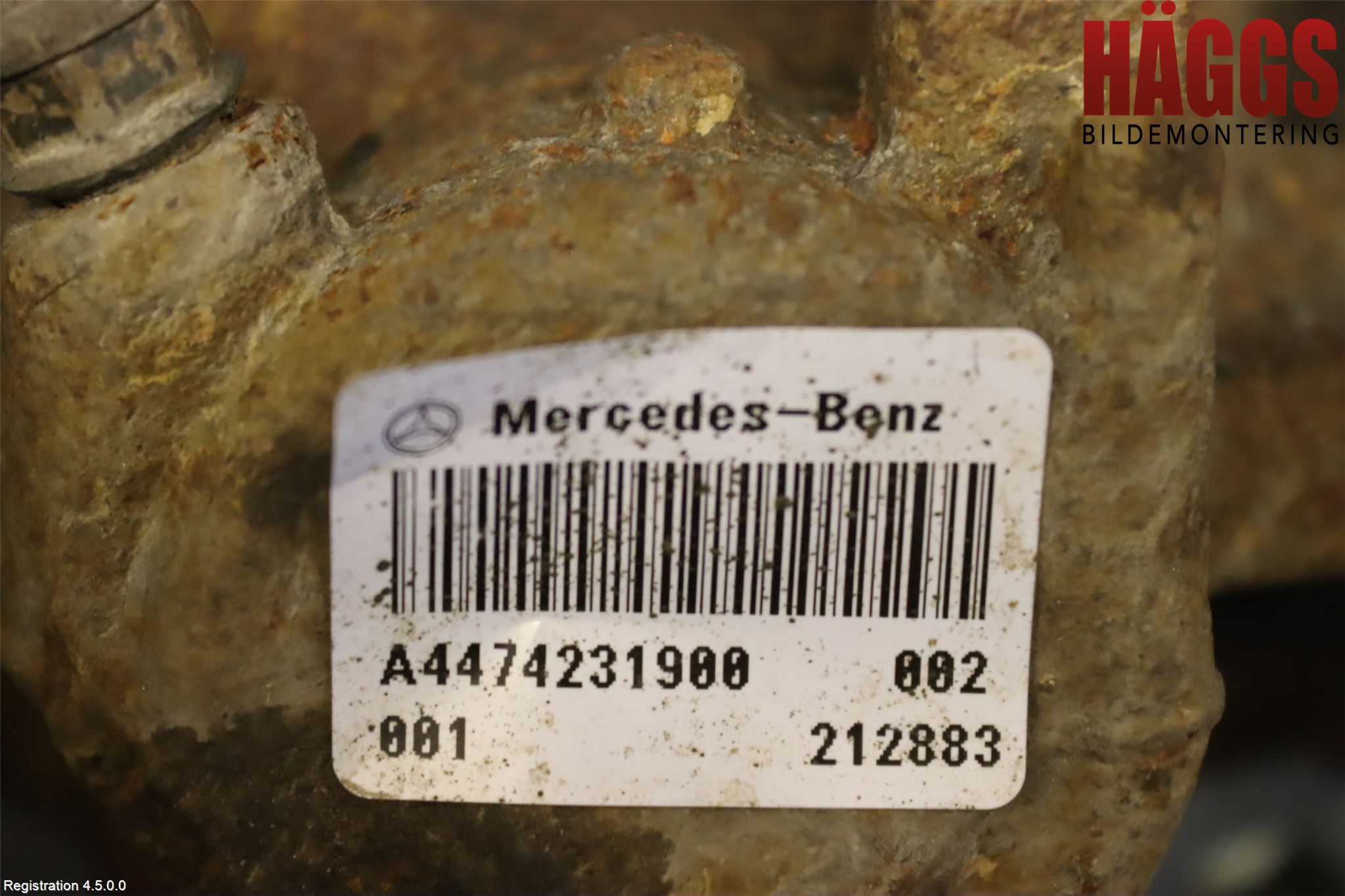 Mercedes-Benz MB VITO/V-KLASS (W640,W447,W448) 14- Bromsok Bak Höger
