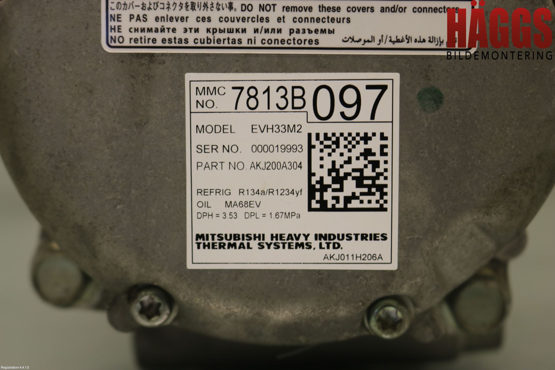 Mitsubishi OUTLANDER 13-21 Ac Kompressor