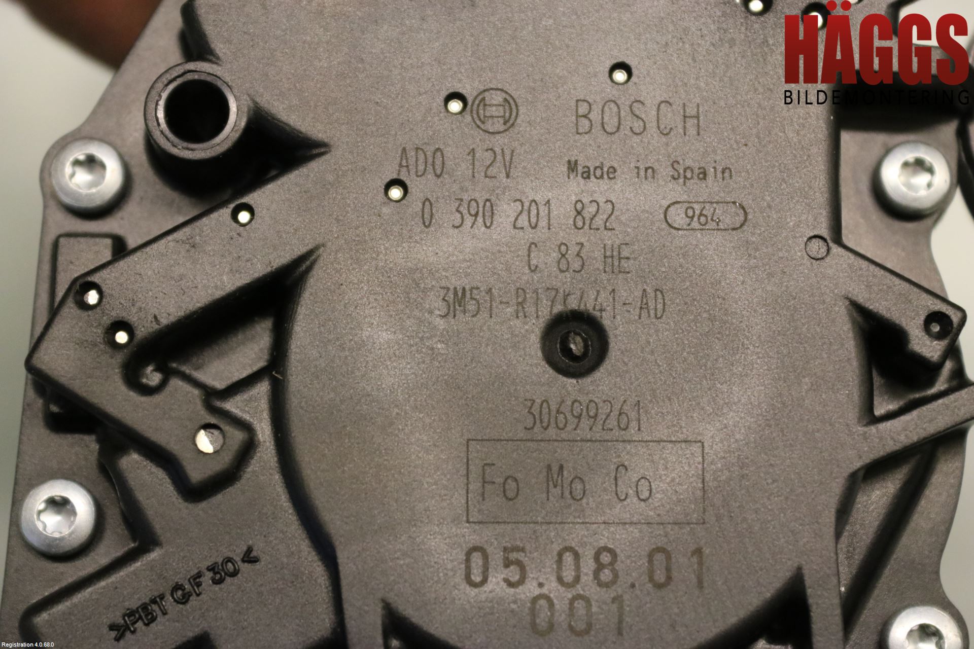 Ford FOCUS     04-07 Torkarmotor Baklucka